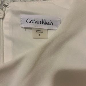 Calvin Klein White Dress